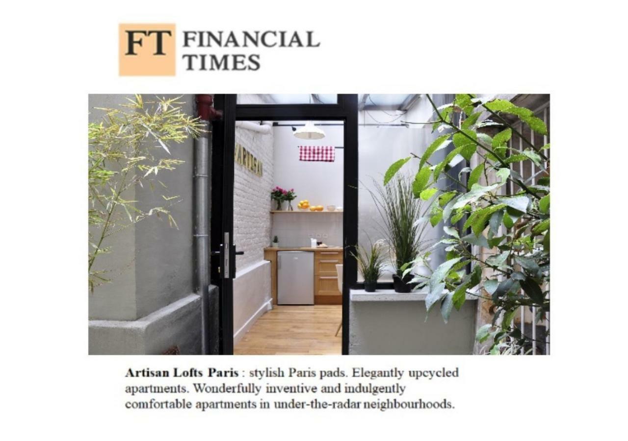 Artisan Lofts Near Marais Lejlighed Paris Eksteriør billede